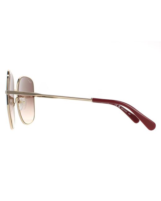 Ferragamo glasses gold cheap