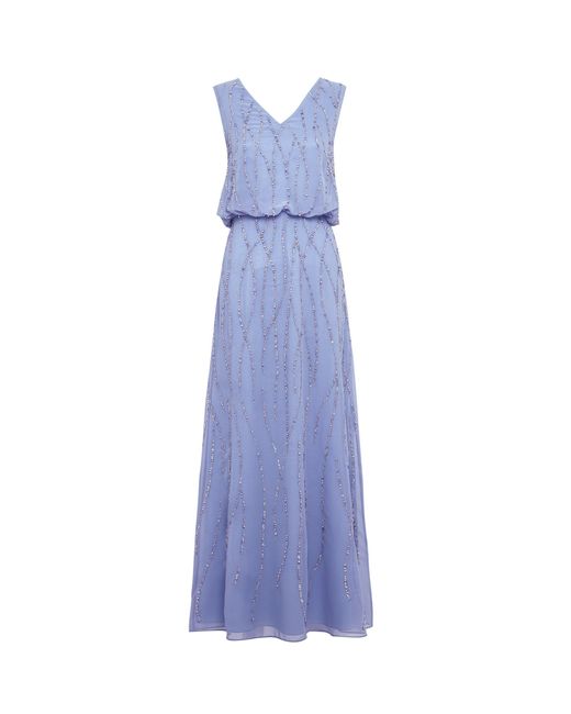 Dorothy Perkins Blue Cornflower Morgan Maxi Dress