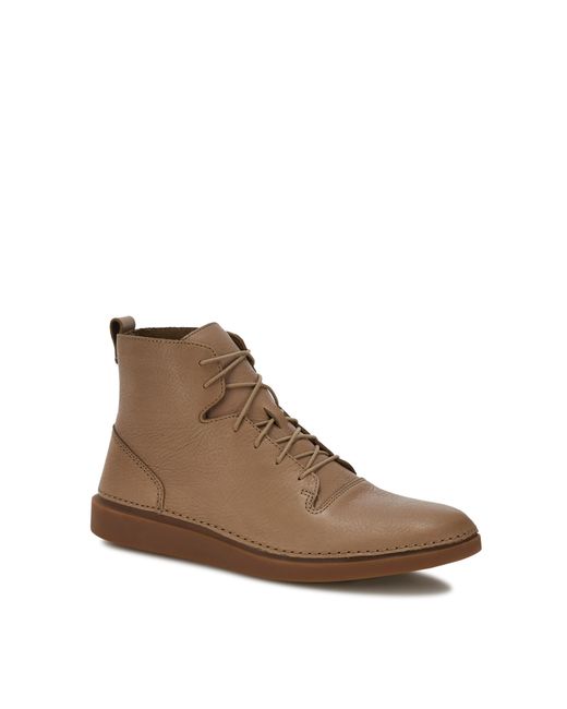 Clarks Brown Men's Leather 'hale Rise' Lace Up Boots for men