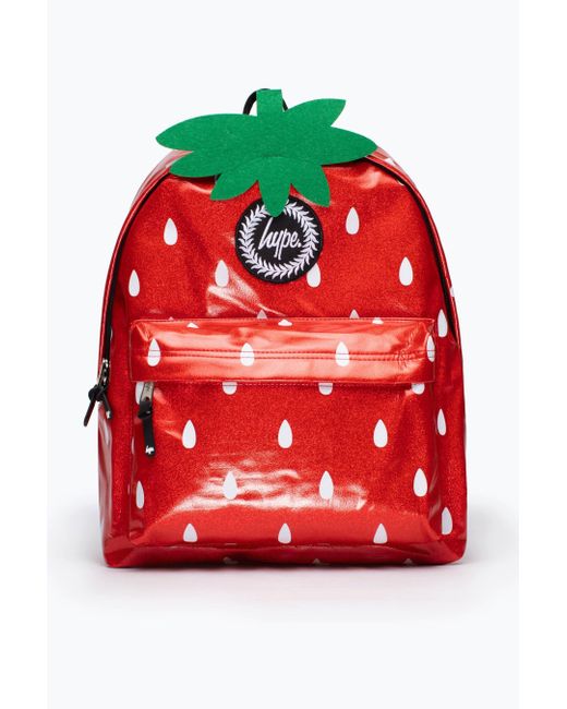 Hype Red Strawberry Backpack