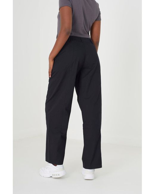 Brave Soul Black 'eloise' Straight Fit Utility Cargo Trousers