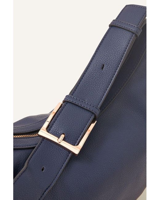 Accessorize Blue Scoop Shoulder Bag