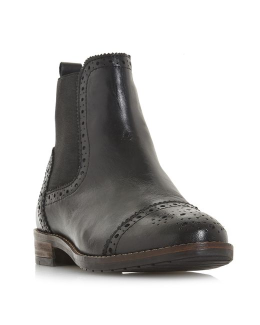 dune chelsea boots black