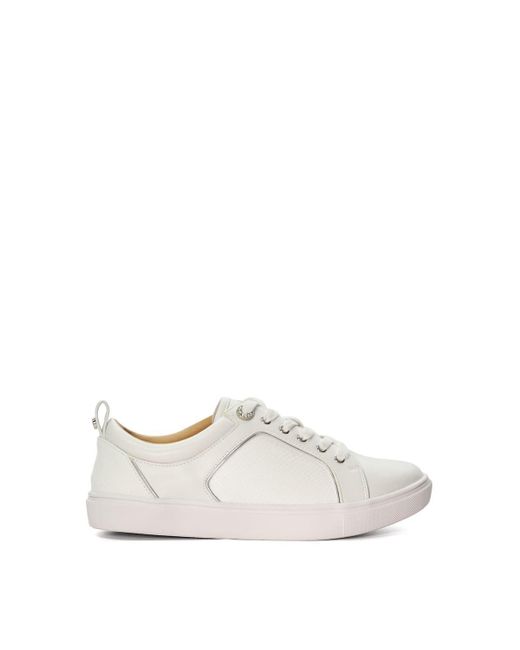 Dune White 'elsay' Trainers