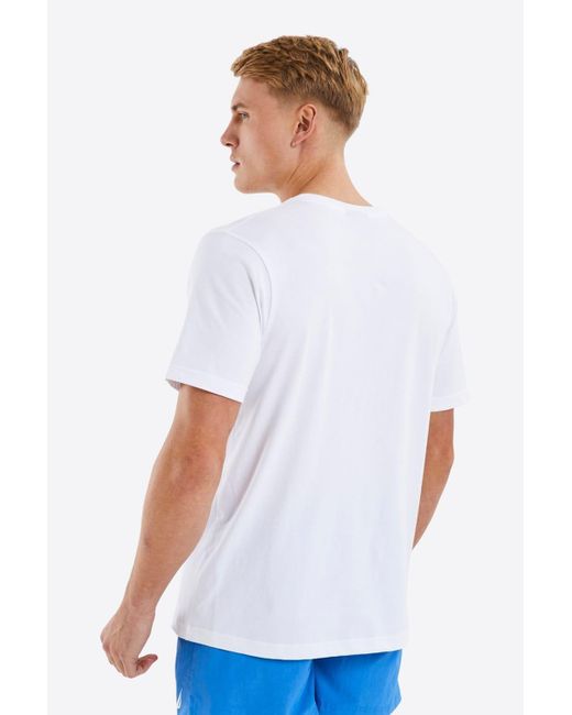 Nautica White 'cabot' T-shirt for men