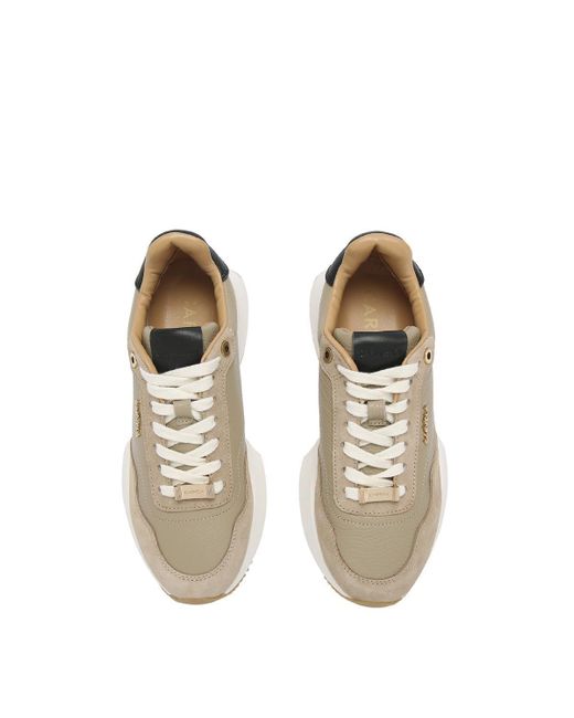 Carvela Kurt Geiger Brown 'flare' Leather Suede Trainers