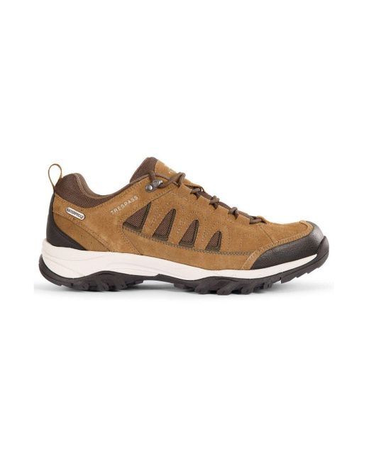 Trespass Brown Bernera Suede Walking Shoes for men