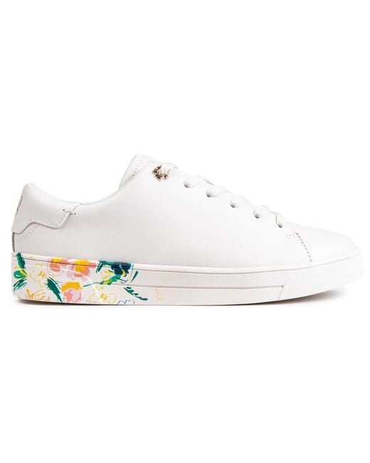 Ted Baker White Timaya Trainers