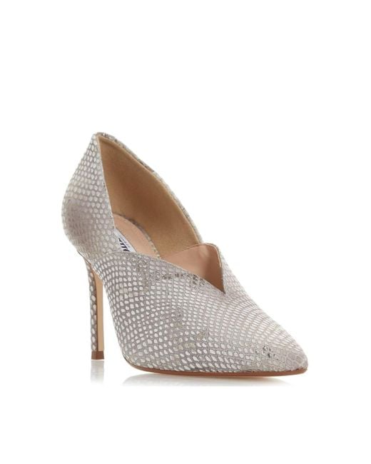 Dune White 'becket' Leather Court Shoes