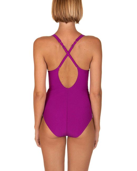 Lisca Purple Kala Nera' Underwired Swimsuit