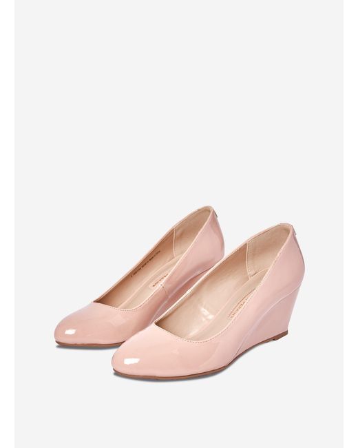 Dorothy Perkins Pink Blush Dreamer Wedge Court Shoe