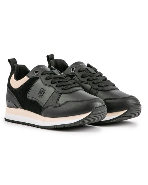 Tommy Hilfiger Black Active Trainers
