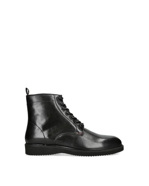 KG by Kurt Geiger Black 'donald' Leather Boots for men
