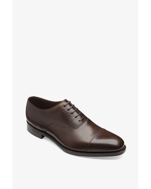 Loake Brown 'aldwych' Calf Oxford Shoes for men