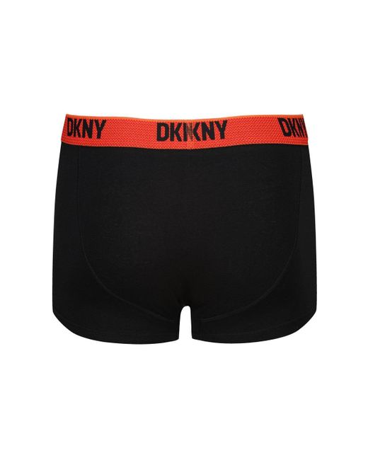 DKNY Black Park Forest 3 Pack Trunks for men