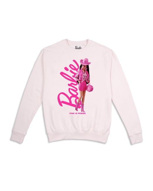 Barbie pink sweatshirt shop