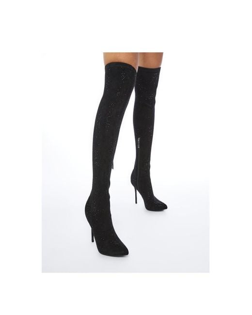 Moda in pelle on sale over the knee boots