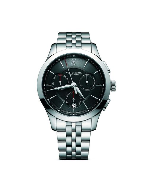 Victorinox Black Alliance Chrono Stainless Steel Luxury Analogue Quartz Watch - 241745 for men