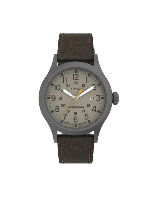 Timex Gray Expedition Scout Classic Analogue Quartz Watch - Tw4b23100 for men