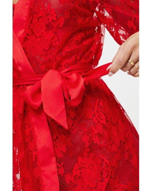 Ann Summers Red Enlightening Robe
