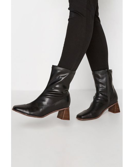 Yours Black Wide & Extra Wide Fit Ankle Boot