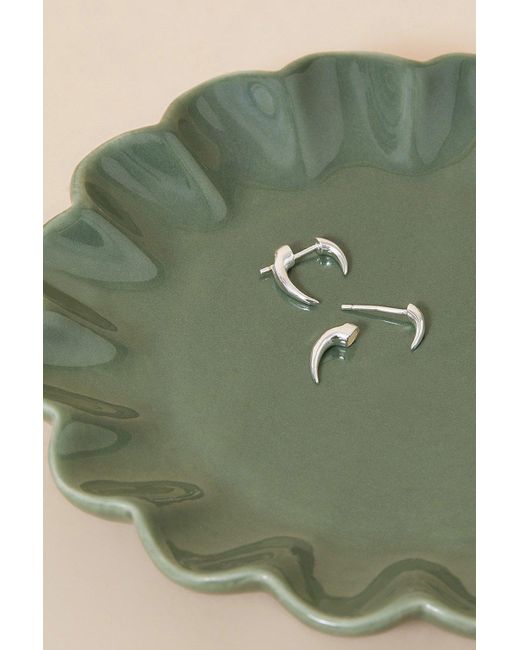 Accessorize Natural Sterling Silver Thorn Hook Earrings
