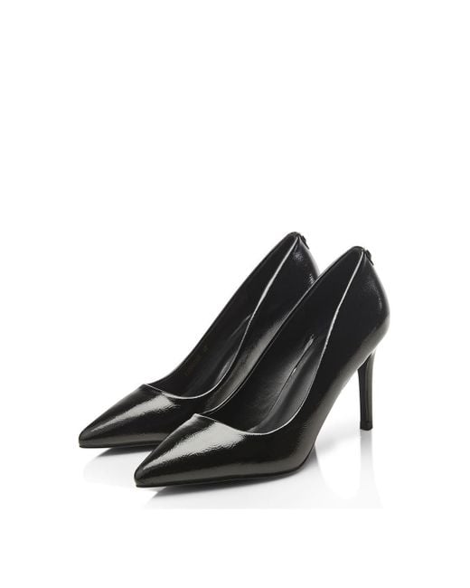 Moda In Pelle Black 'cassadee' Patent Court Shoes
