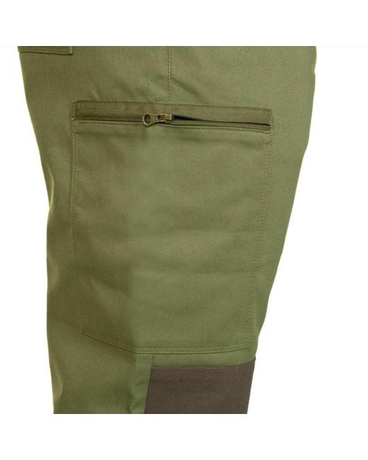 Solognac Green Decathlon Two-colour Durable Trousers