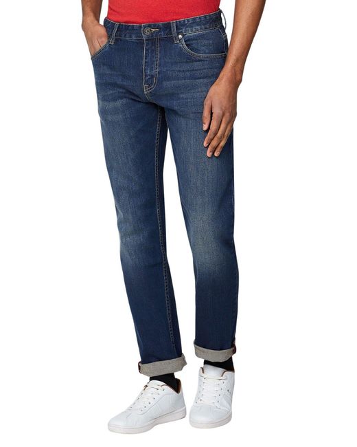 Ben Sherman Blue Straight Fit Jean for men