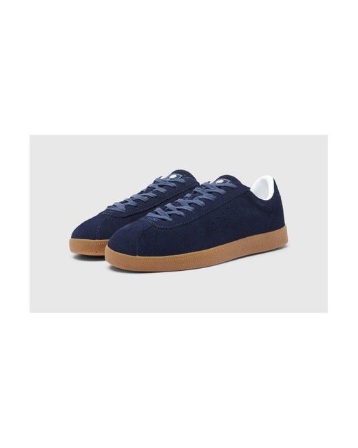 Umbro Blue Pretty Green 2.0 Suede Trainer for men