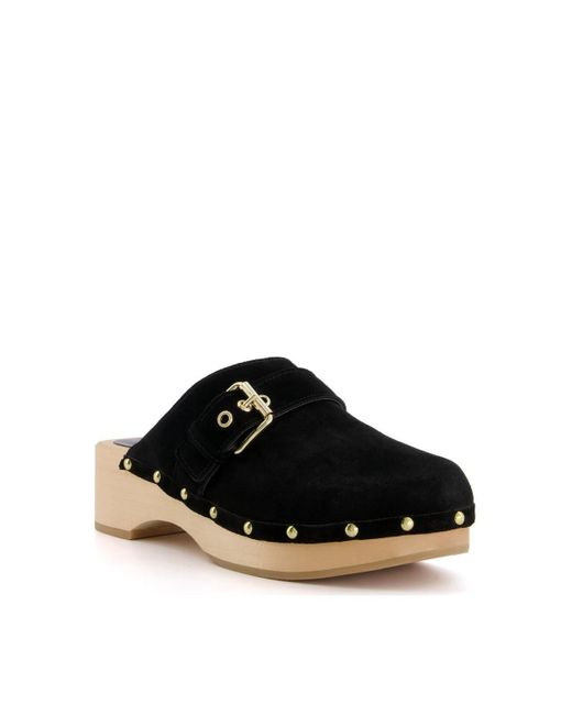 Dune Black 'gizeles' Suede Loafers