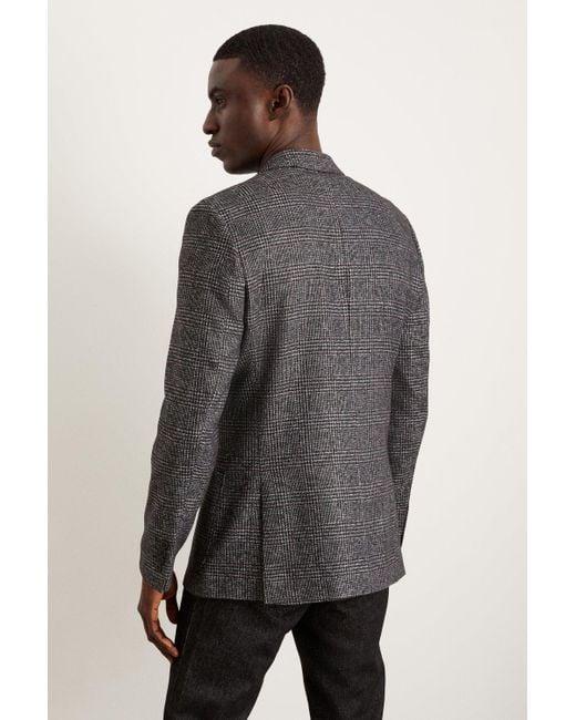 Burton hot sale grey blazer