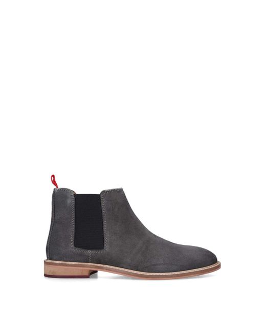 KG by Kurt Geiger Gray 'paolo' Suede Boots for men