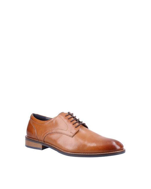 Hush Puppies Brown Damien Lace Up Shoe for men