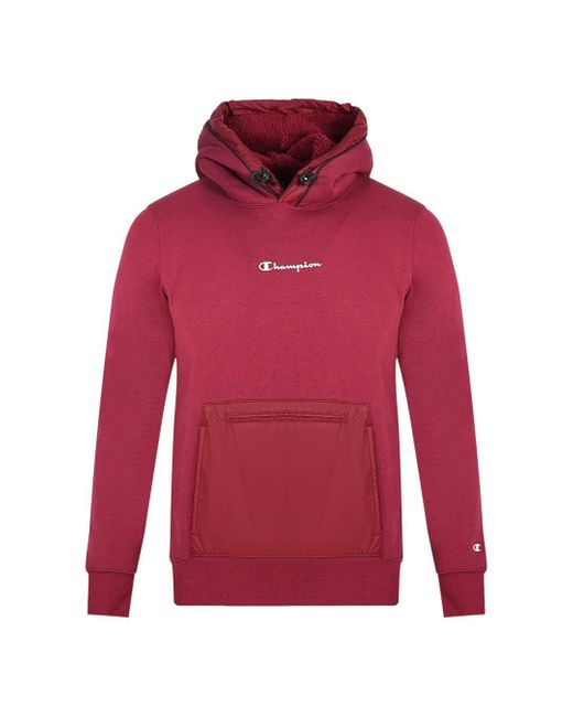 Champion cheap red hoddie
