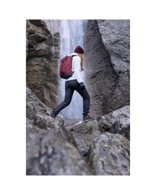 Quechua Black Decathlon Hiking Warm Water-repellent Trousers - Sh100