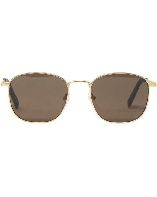 Calvin Klein Brown Ck20122s 717 Gold Sunglasses for men