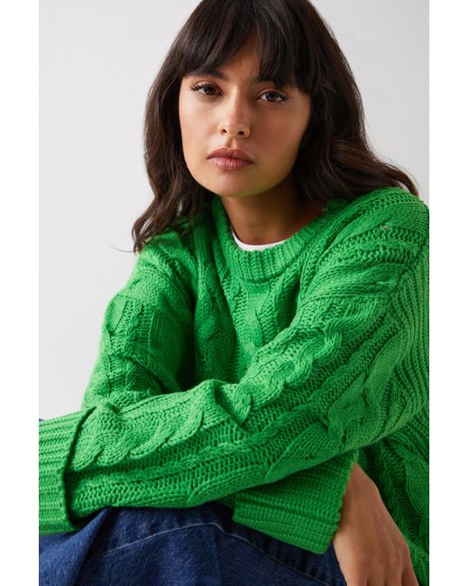 Warehouse green clearance jumper