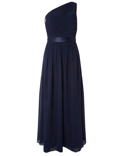 Dorothy Perkins Blue Navy Sadie Bridesmaid Maxi Dress
