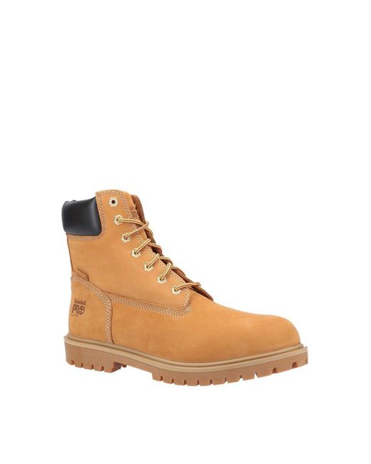 Timberland Natural 'iconic' Leather Safety Boots for men