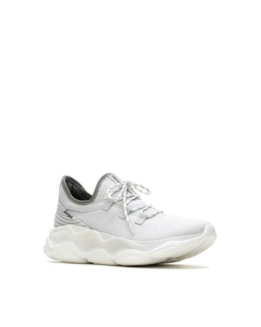 Hush Puppies White Charge Sneaker