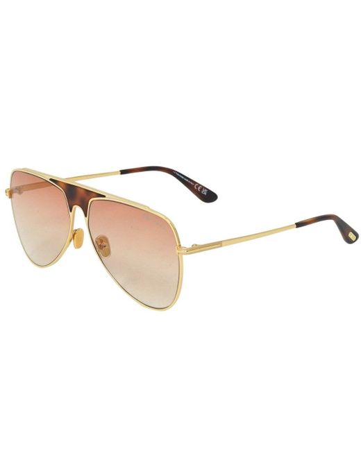 Tom Ford Brown Ethan Ft0935 30t Gold Sunglasses for men