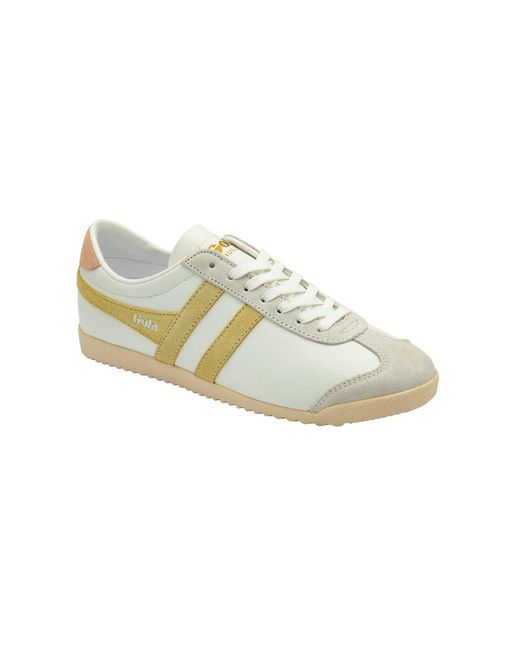 Gola White 'bullet Pure' Lace-up Trainers