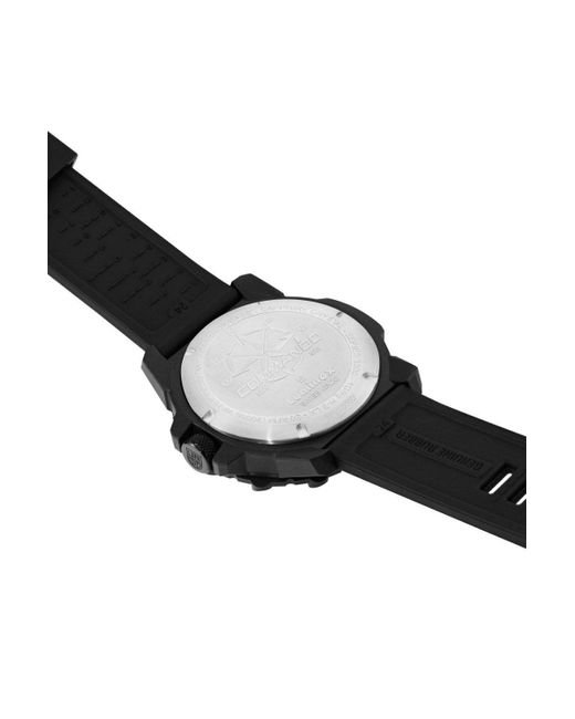 Luminox Black Commando Frogman 3300 Series Carbonox Classic Quartz Watch for men