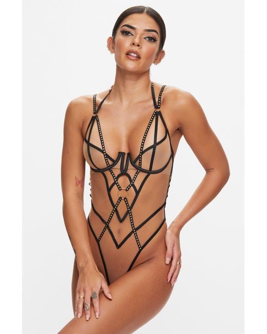 Ann Summers Natural Heated Crotchless Body