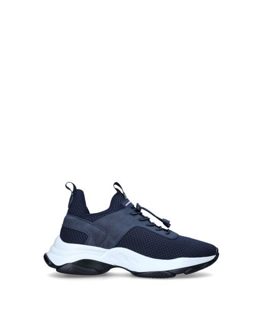 KG by Kurt Geiger Blue 'wicked' Fabric Trainers for men