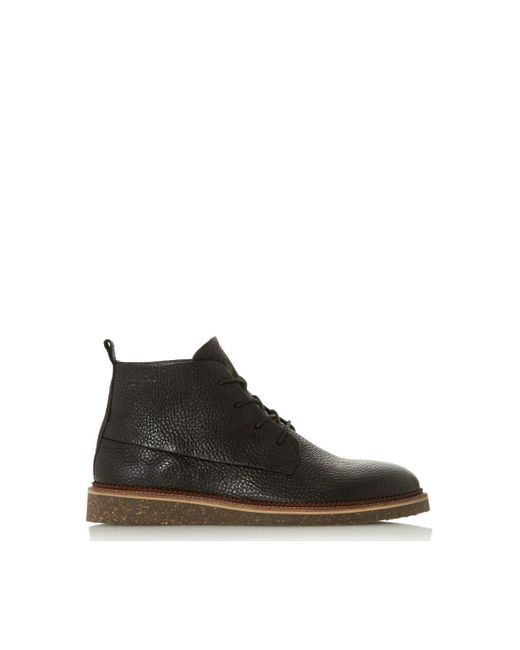 Bertie Black 'calgary' Leather Desert Boots for men