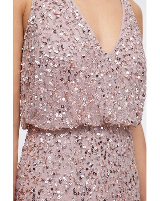 Sequin maxi cheap dress petite