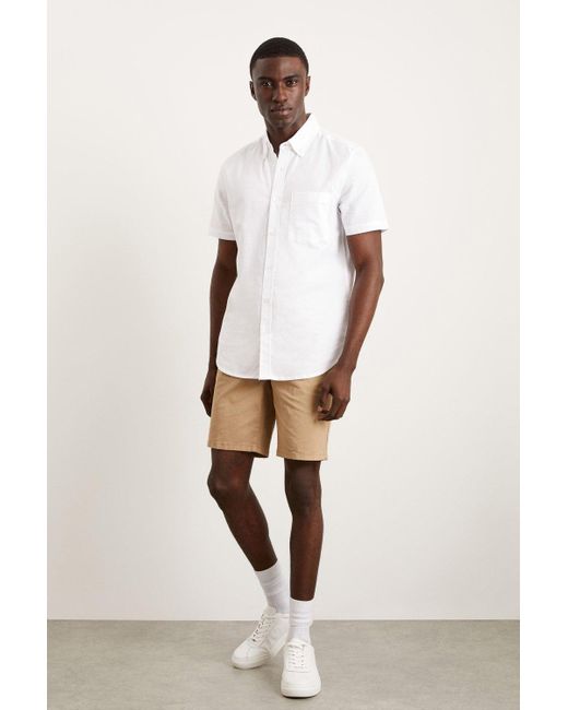 Burtons mens hotsell chino shorts