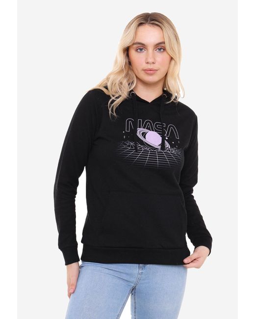 NASA Rave Pullover Hoodie in Black | Lyst UK